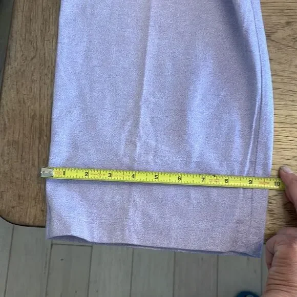 C. D. DANIELS LAVENDER KNIT PANTS.  NEW WITH TAGS - Picture 12 of 13